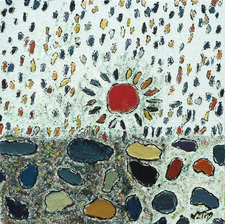 Enigme - Acrylique 60 X 60 - Mai 2010