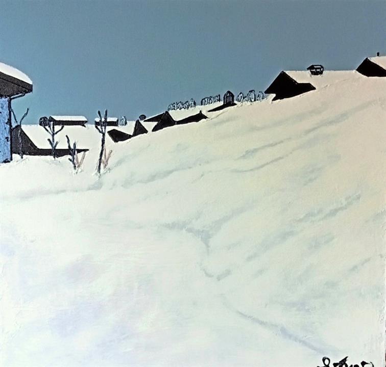 Les Eucherts - Acrylique 50 X 50 - Mai 2026
