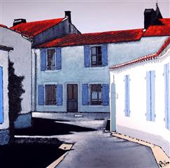 Noirmoutier en l'Ile - Acrylique 70 X 70  - Juillet 2020