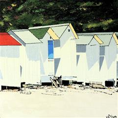 Plage des Dames à Noirmoutier - Acrylique 80 X 80