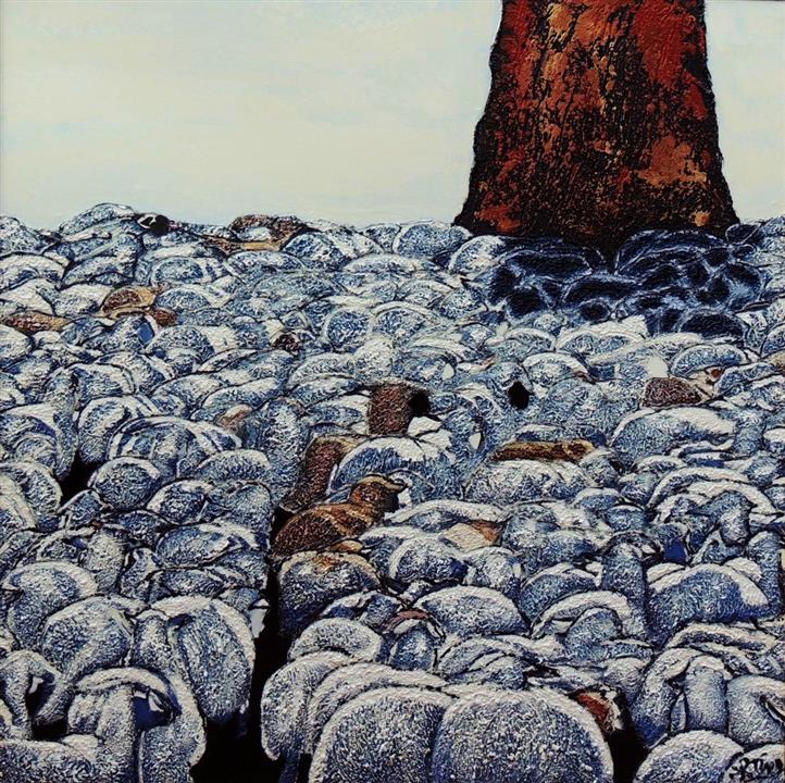 Rendez-vous - Acrylique - 70 X 70 - Février 2016